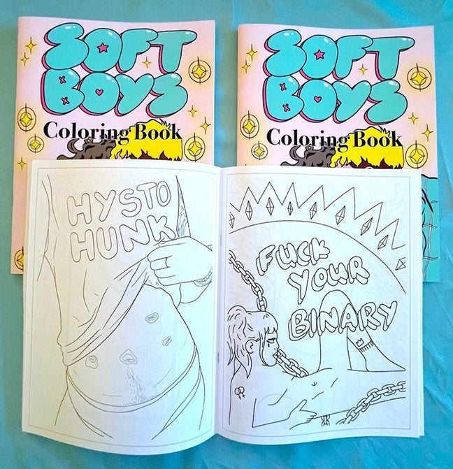 Soft Boys Coloring Book