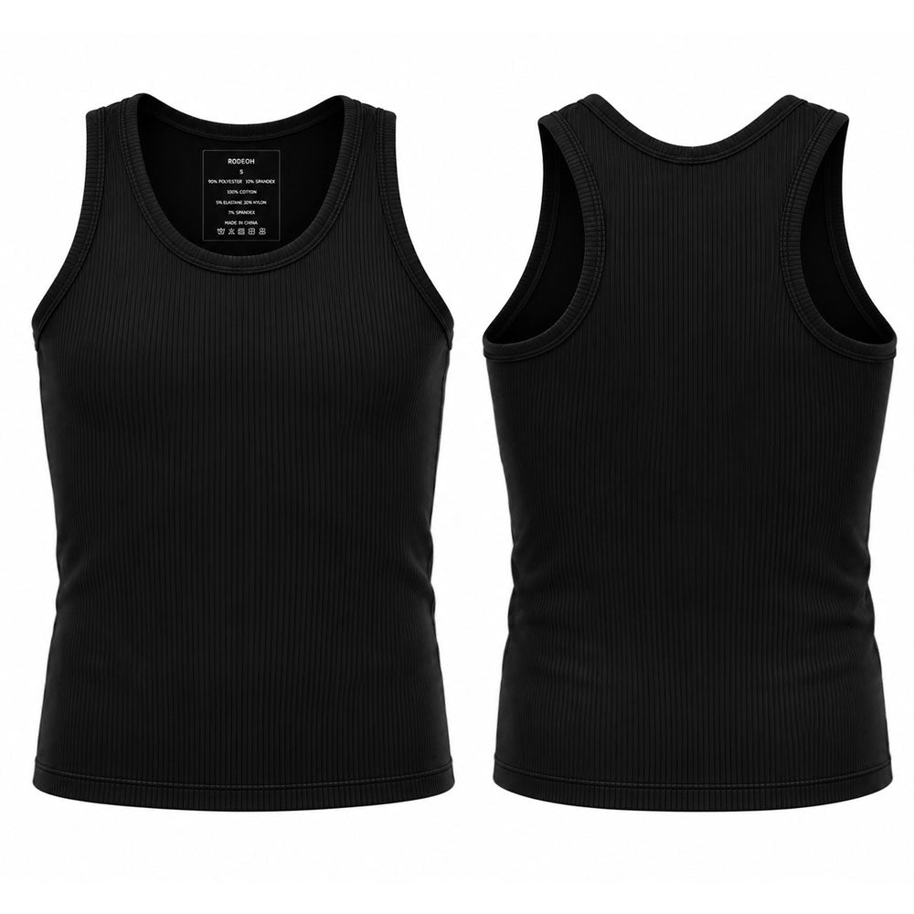 Rodeoh Razor Ribbed Compression Tank