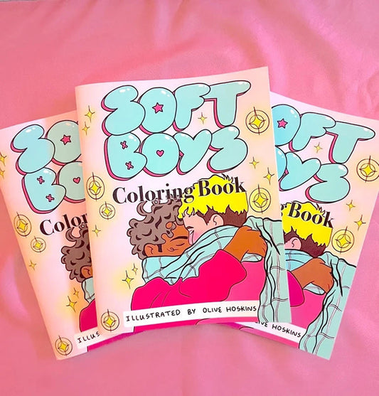 Soft Boys Coloring Book